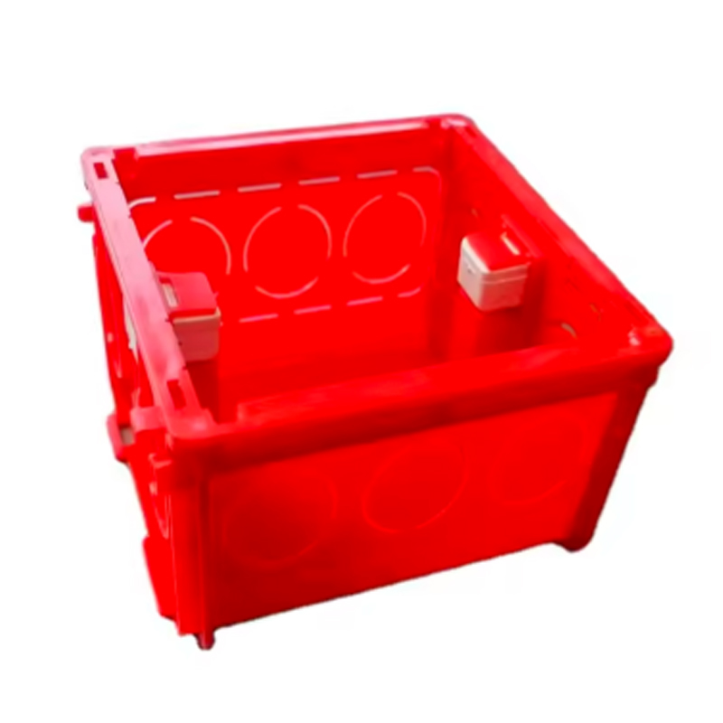 High Cost-Effective Pvc Waterproof Electrical Junction Inside Buckle Box Red (Pro22)