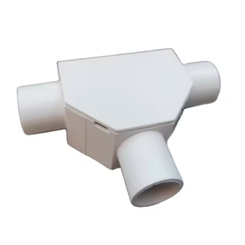 Wide Varieties Plastic Pvc Tee Elbow Tee Pipe Fitting With Cover(20Mm)