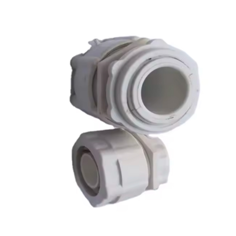 PVC electrical plastic 20MM Bellows fittings Distribution box connectors WHITE