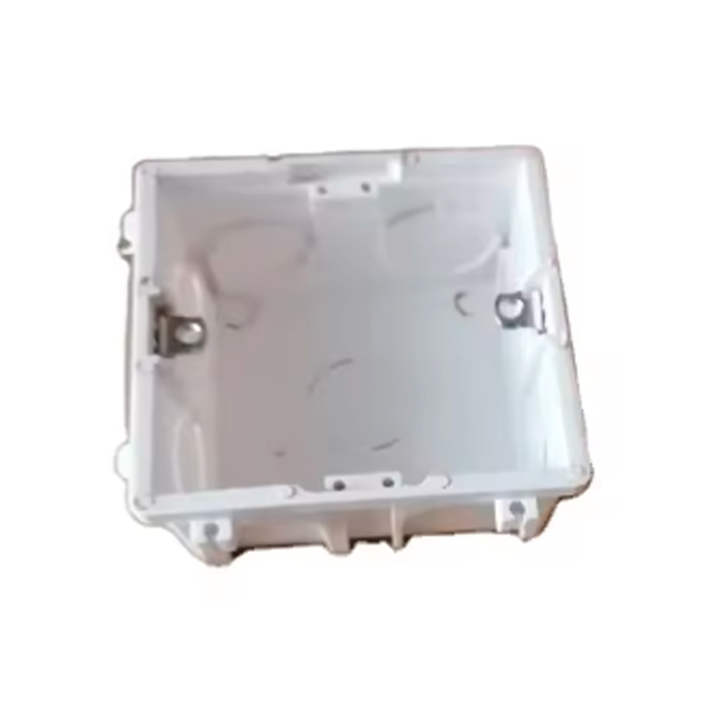 PVC electrical plastic junction box inside box white 80x80x50mm